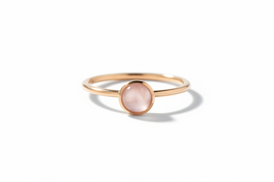 Lumière Rose Quartz Ring