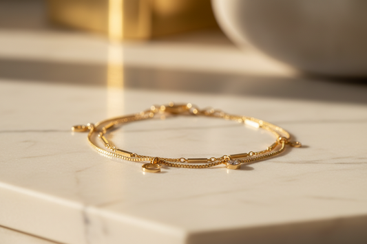 Étoile Layered Chain Bracelet