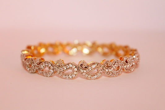 Celestine CZ Tennis Bracelet
